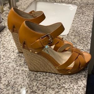 The Jet Set 6 Michael Kors Somerly leather sandals